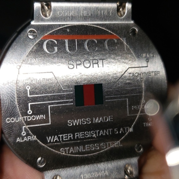 ***SOLD***I-Gucci XL Digital Men's 44m Watch - Picture 4 of 8